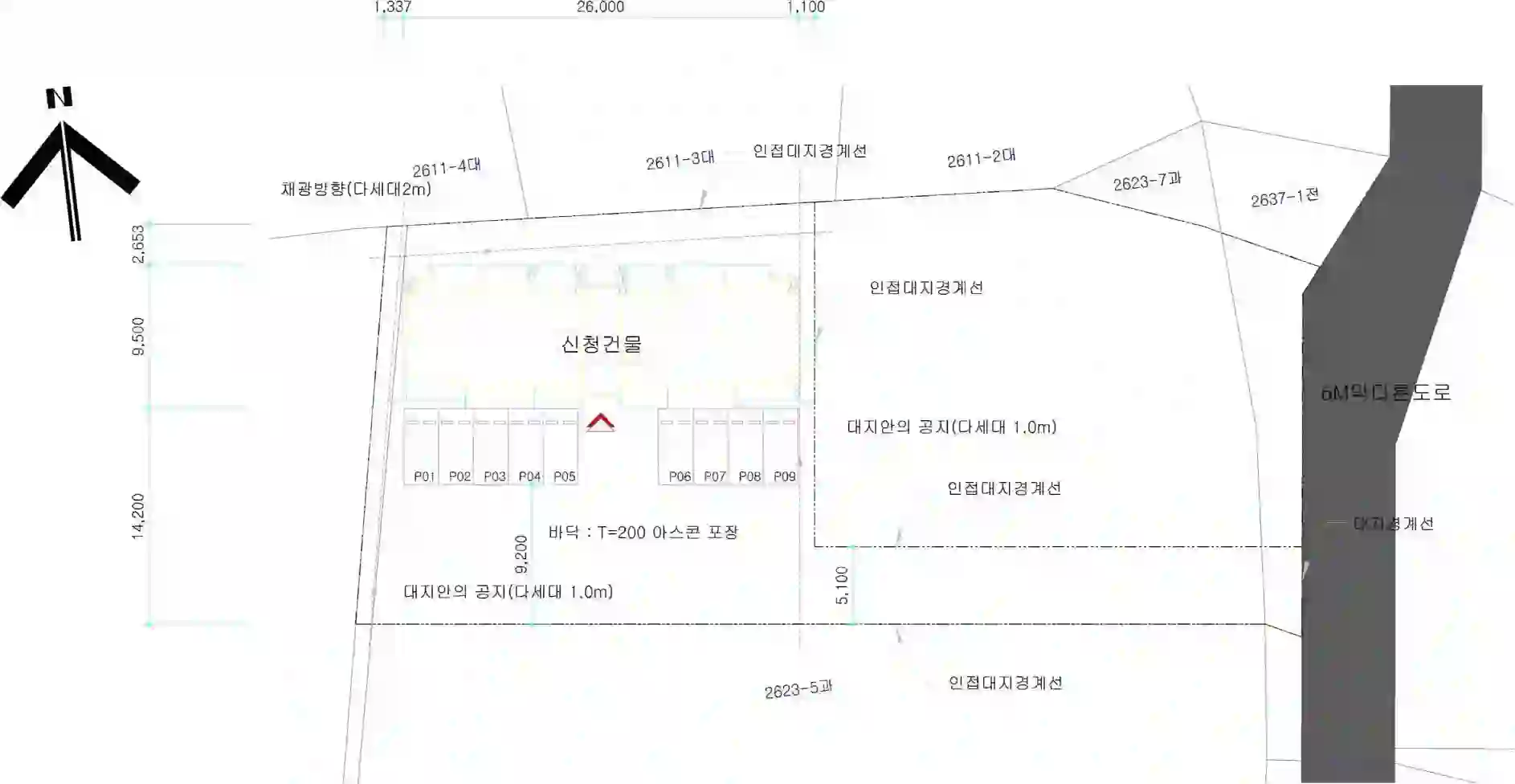 오렌지트리빌리지4차 배치도 이미지